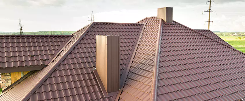 Residential Chimney Flashing Restoration in Plainfield, IN