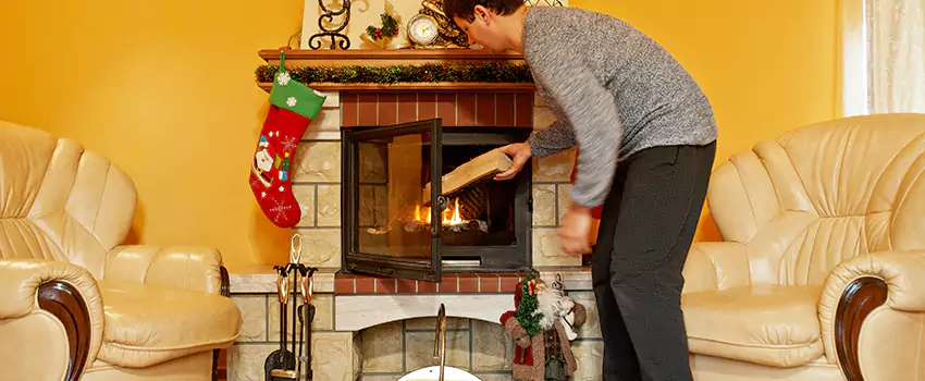 Gas to Wood-Burning Fireplace Conversion Services in Plainfield, Indiana