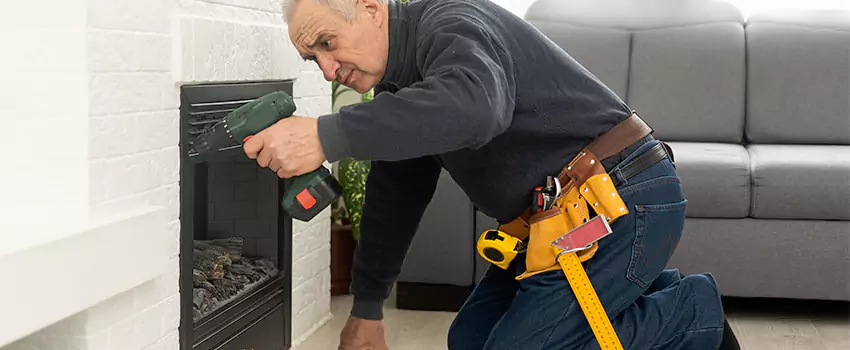 New Indoor Fireplace Installation in Plainfield, Indiana