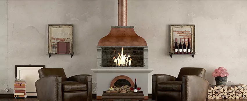 Thelin Hearth Products Providence Pellet Insert Fireplace Installation in Plainfield, IN