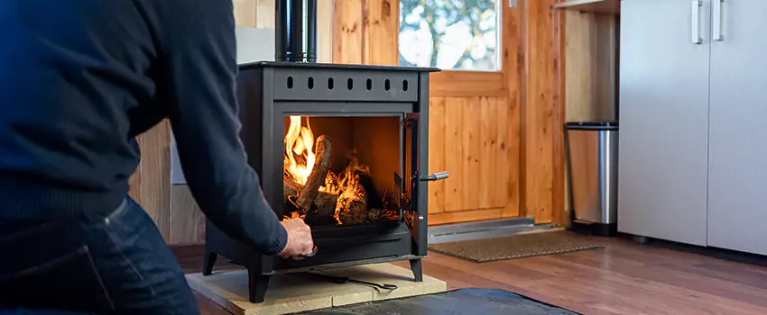Open Hearth Wood Fireplace Installation in Plainfield, IN