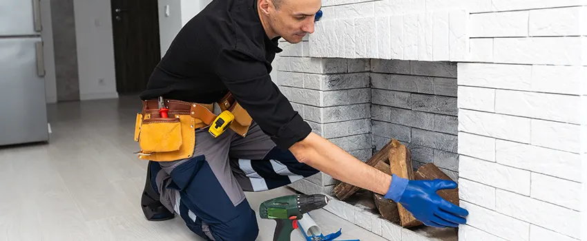 Fireplace Damaged Damper Frame Repair Services in Plainfield, Indiana