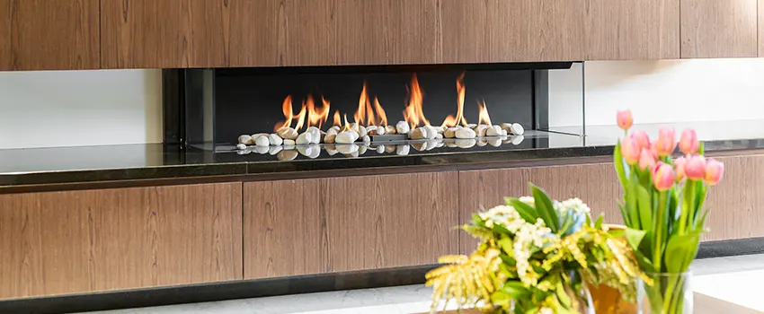 Double-height Fireplace Design Refurbishment in Plainfield, Indiana